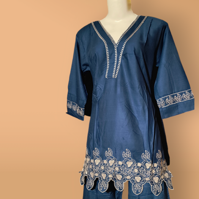 Blue Umbrella Kurti