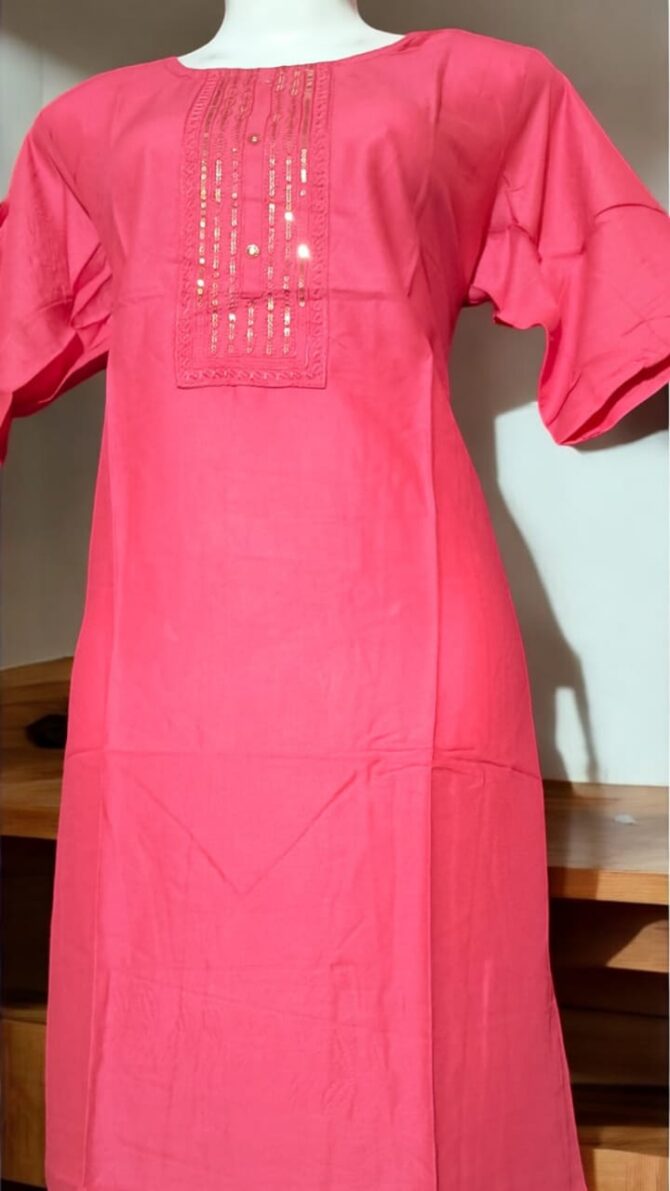 Heavy Reyon Cotton Kurti