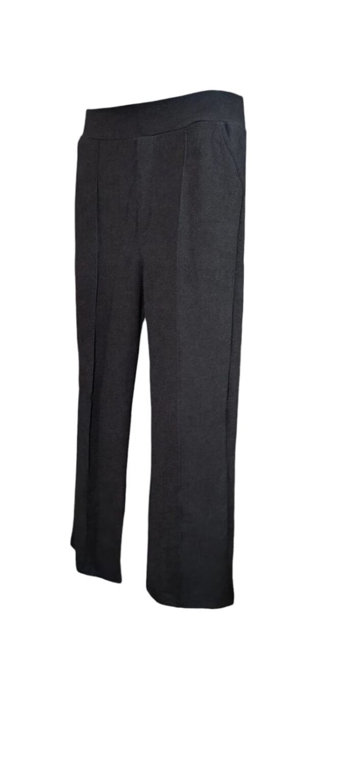 Black Pleat Pant