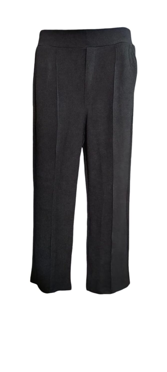 Black Pleat Pant