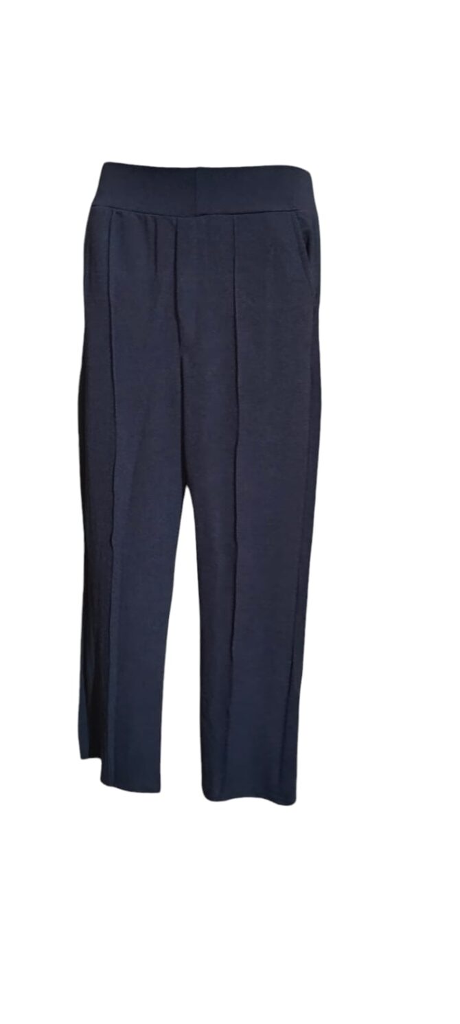 Blue Pleat Pant