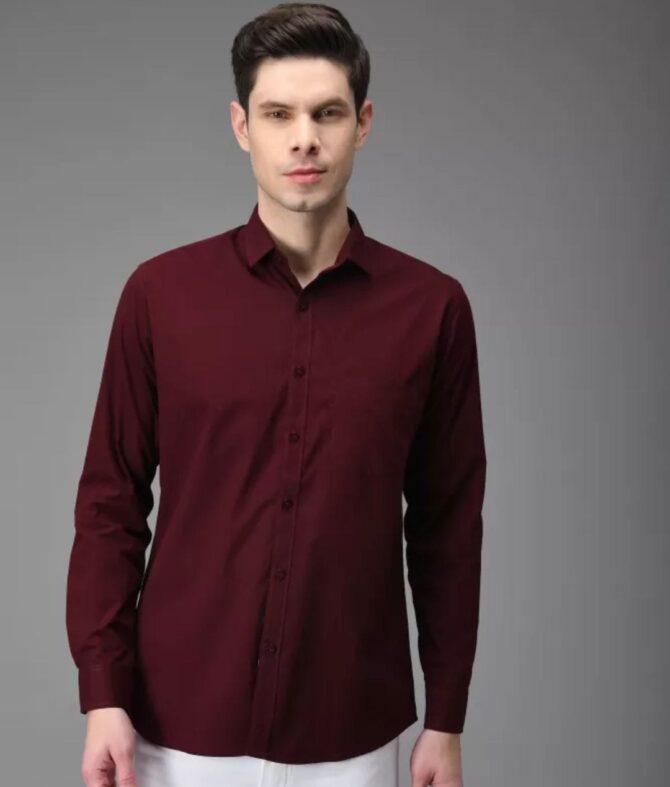 Maroon Shirt